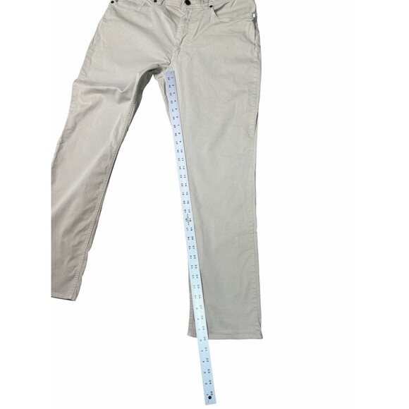 Hart Schaffner Marx Men’s Luxury Performance  Pants Chino Khaki 34x30 Soft - Picture 8 of 13